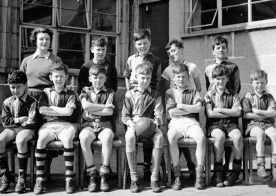Boys football team, year unknown