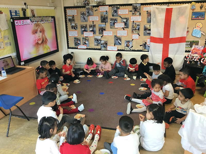 Nursery Feast Day of St George