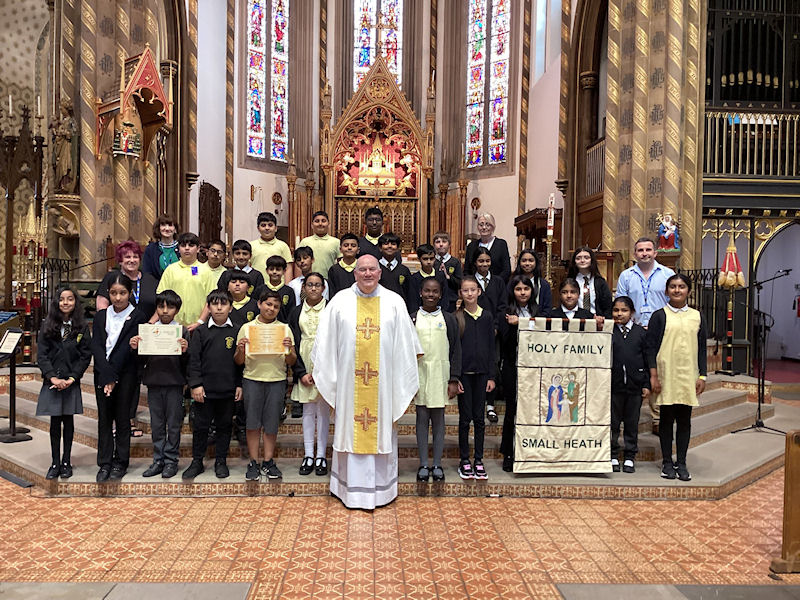 Year 6 at St Chad’s Cathedral